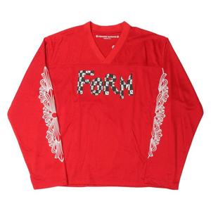 Джерси Chrome Hearts x Matty Boy FORM Long-Sleeve Jersey, Red