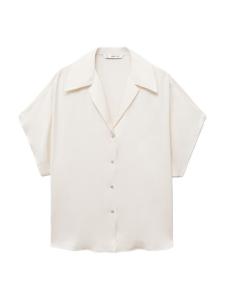 Блуза MANGO SASSA, белый