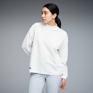 Женская рубашка для гольфа FOG свободного кроя с высоким воротником и длинными рукавами