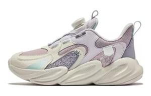 Детские повседневные кроссовки Erke Kids бело-фиолетовые