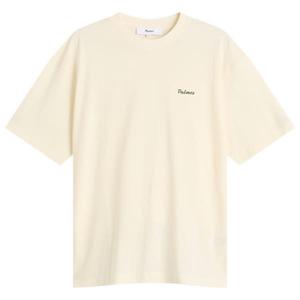 Футболка с вышитым логотипом Palmes, off-белый