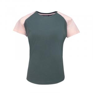 Футболка Skratta, цвет blattgrün/pfirsichfarben