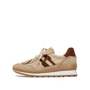 Низкие повседневные туфли женские Staccato, Caramel Dark Coffee