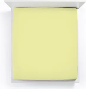 Простыня Bella Donna Jersey La Piccola, салатовый цвет, размер 120х190-200 Formesse