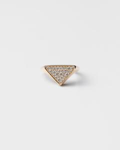 Prada Печатка Eternal Gold из желтого золота с бриллиантами