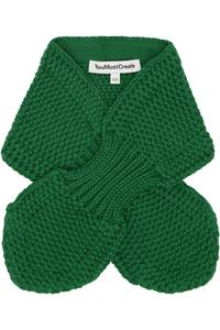 Шарф с прорезью Ymc, зеленый