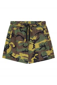 Шорты Unfair Athletics DMWU Crushed Jungle Camo Shorts, камуфляж оливковый