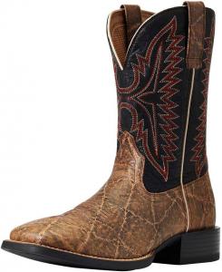 Мужские спортивные западные сапоги ARIAT Smokewagon, Grizzly Elephant Print
