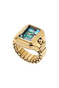 Часы Fossil, золотой