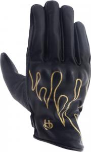 Перфорированные мотоциклетные перчатки Helstons rod air, Black/Beige