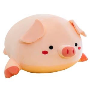 Супермягкая круглая плюшевая кукла свинка 40см/50см/60см/80см высота MIDUOKA