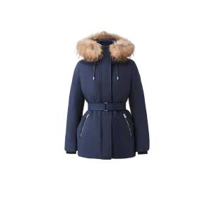 Куртка Nordic Tech на липучке с пуховым утеплителем, женская MACKAGE, синий