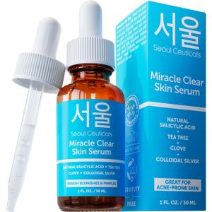 Корейская сыворотка для ухода за кожей Miracle Clear Skin Serum Seoul Ceuticals