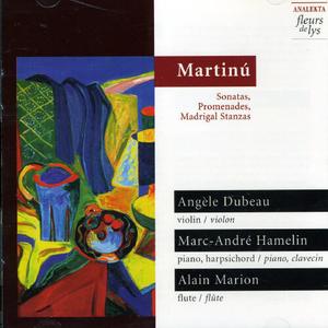 CD диск Martinu / Dubeau / Hamelin: Sonatas/Promenades/Madrigal Stanzas