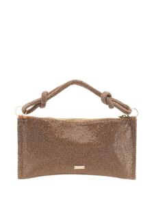 Cult Gaia сумка на плечо Hera со стразами, золотистый