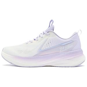 QIAODAN Кроссовки Rapid LITE с амортизаторами и противоскользящими свойствами, низкие, женские, повседневные, белого и фиолетового цвета