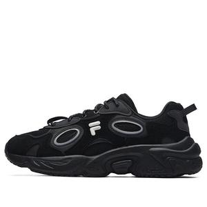 Кроссовки raccoon sneakers 'black white grey' Fila Fusion, черный