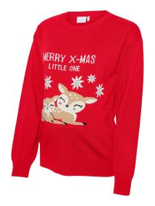 Свитер MAMALICIOUS MLROSALINA, красный