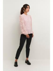 CULTURE Рубашка с длинными рукавами CUasmine, свободный крой, цвет бледно-лиловый