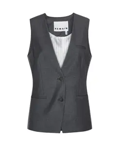 Цветной жилет, сочетание «каслрок» Remain Birger Christensen, черный