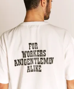 Футболка для рабочих и для джентльменов.