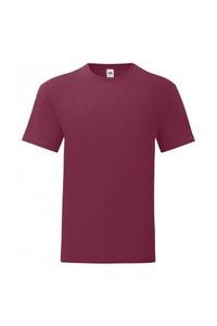 Легендарная футболка Fruit of the Loom, красный