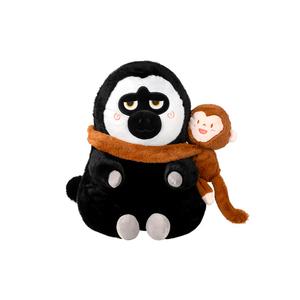 Love Белый кулон с мордочкой монаха-обезьяны в дизайне лотоса креативные плюшевые куклы