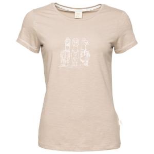 Женская зимняя футболка из альпаки Гандия Chillaz, Dark Sand