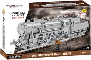 Cobi, HC Поезд локомотив KRIEGSLOKOMOTIVE BAUREINE 52 6281
