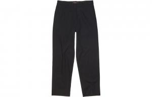 Acne Studios Мужские повседневные брюки, черные, умеренно прямого кроя