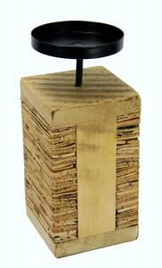 Подсвечник X-Mas, 8x19x8 см