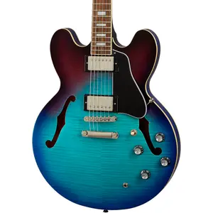 Электрогитара Epiphone ES-335 Figured Semi-Hollow в окраске Blueberry Burst