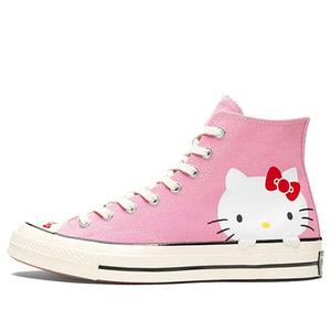 Кроссовки hello kitty x chuck 70 canvas hi top 'prism pink' Converse, розовый