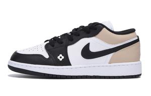 Баскетбольные кроссовки Air 1 Stamen Latte Low Top для детей и подростков Jordan, белый