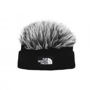 Нейлоновая шапка-бини унисекс The North Face, черный round crown