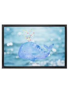 Коврик для ног Mr. & Mrs. Panda, цвет oceanblue