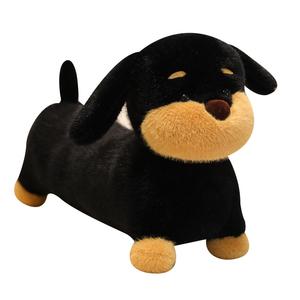 Милые и очаровательные плюшевые куклы такса 28см/38см высота Tak Bebe, черный