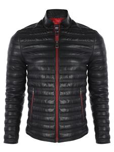 Felix Hardy Черная кожаная куртка