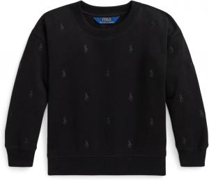 Толстовка Polo Pony из флиса Polo Ralph Lauren Kids, Polo Black