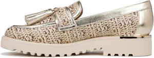 Женские лоферы Franco Sarto Carolynn с кисточками, золотой/бежевый