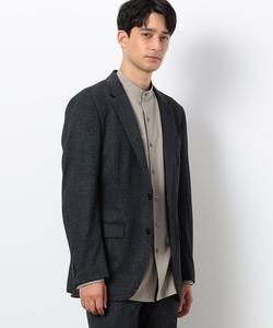 Пиджак из трикотажа с принтом, имитирующим джинсовую ткань, - идеальный вариант для создания стильного образа Comme Ca Ism, цвет Black