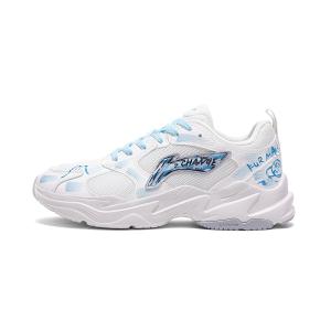 Повседневные кроссовки Pulse Slip Resistant, Breathable, Height Increasing Low top Chunky мужские бело- LINING, синий белый