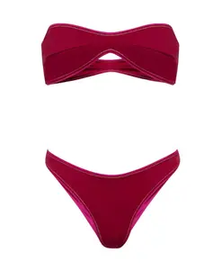 Бордовое бикини Катя Reina Olga, красный