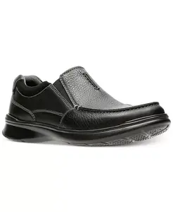 Мужские кожаные слипоны Cotrell Free Clarks, черный