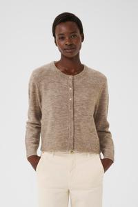 Вязаный кардиган Part Two Linika, mottled beige