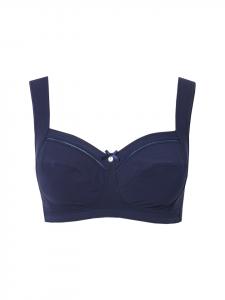 Бюстгальтер на косточках Ulla Popken, темно-синий