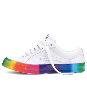 Кеды Converse Golf Le Fleur x One Star Ox 'Rainbow', белый