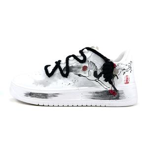 ANTA Комфортные, нескользящие, износостойкие, легкие, низкие кроссовки для скейтбординга унисекс, чернильно-черные, белые