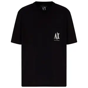 Футболка с коротким рукавом Armani Exchange XM000366_AF12308, черный