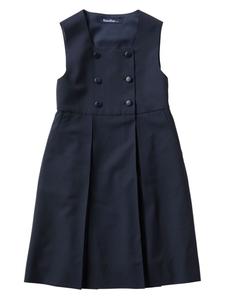 Familiar двубортное платье миди, синий